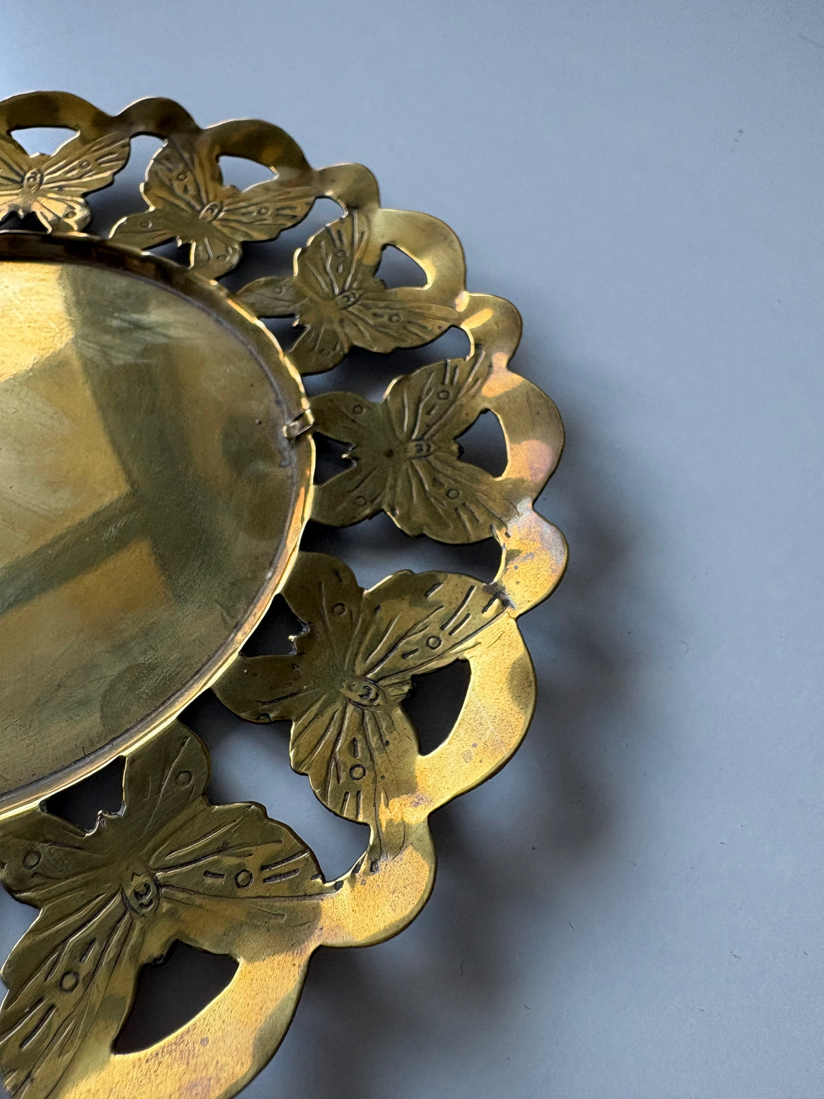 Miniature - Brass Butterfly