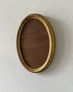 Vintage - Gold leaf oval